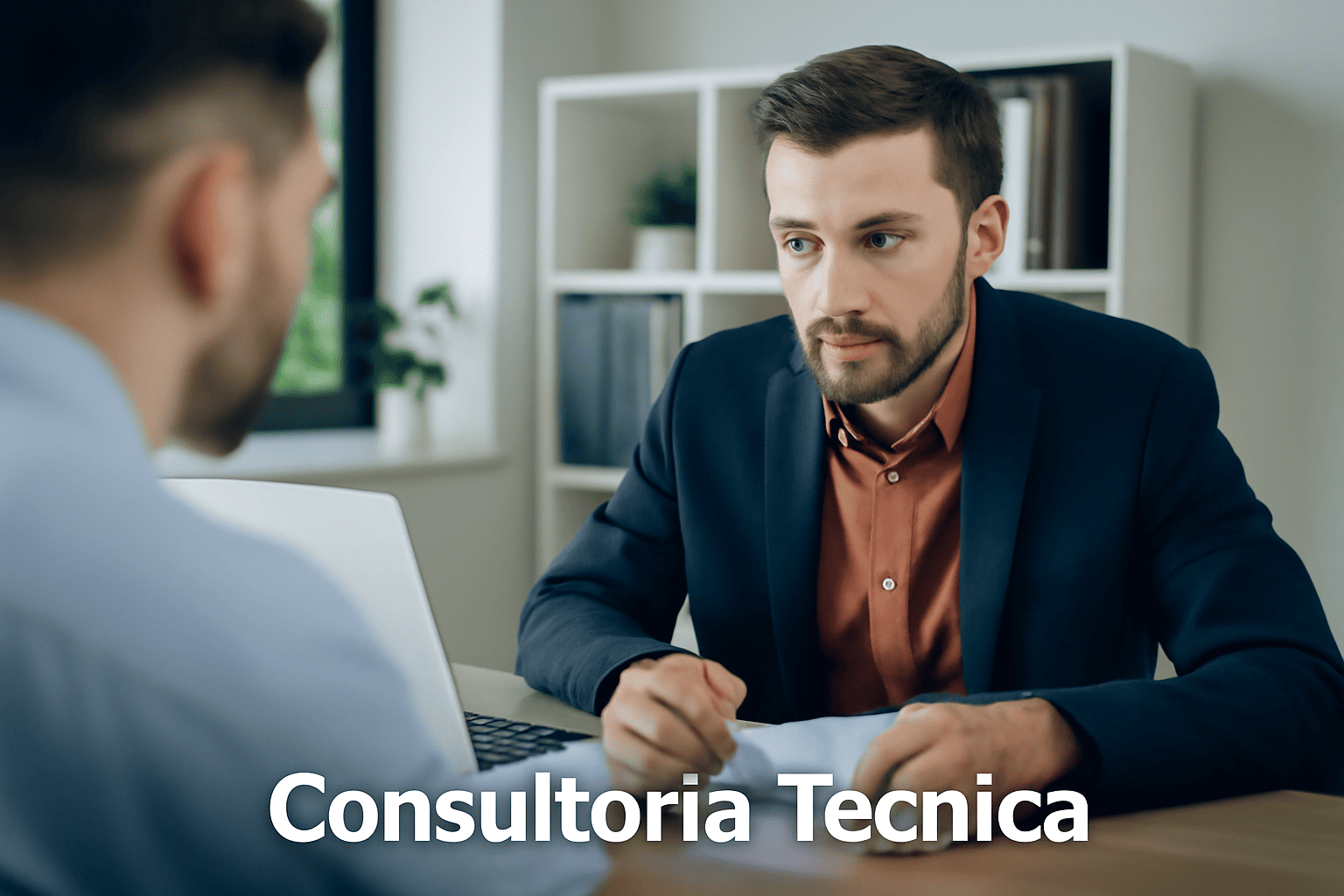 Imagem de reunião com cliente