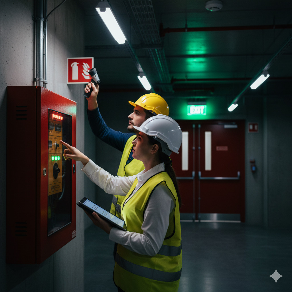 Sistemas e comissionamento para AVCB em Candeias, Alumínio
